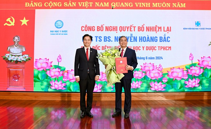 Bổ nhiệm lại Giám đốc bệnh viện Đại học Y dược TPHCM